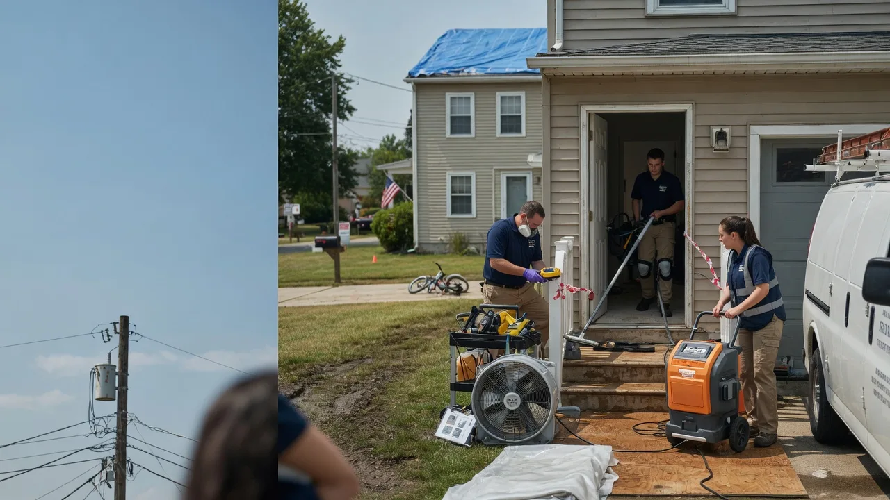 Water Damage Repair in Lisman, AL near me
